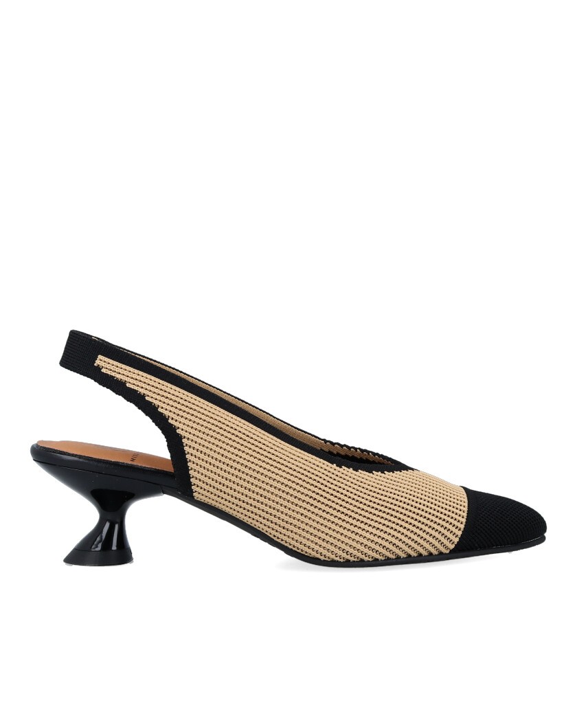 Miss Elastic Lacie 76535 geometric heel pumps