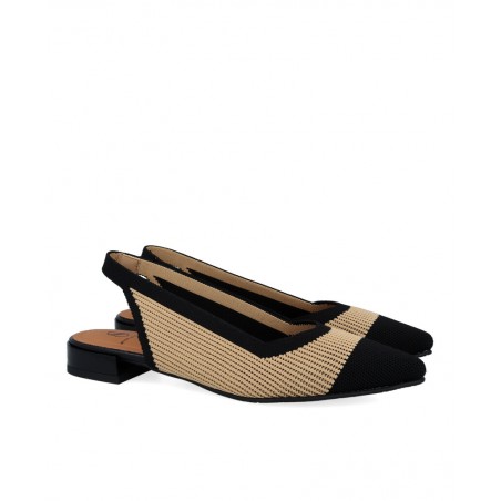 h2Zapato plano destalonado Miss Elastic Bayden 76411 h2 pDescubre la elegancia relajada del zapato plano destalonado Miss Elast