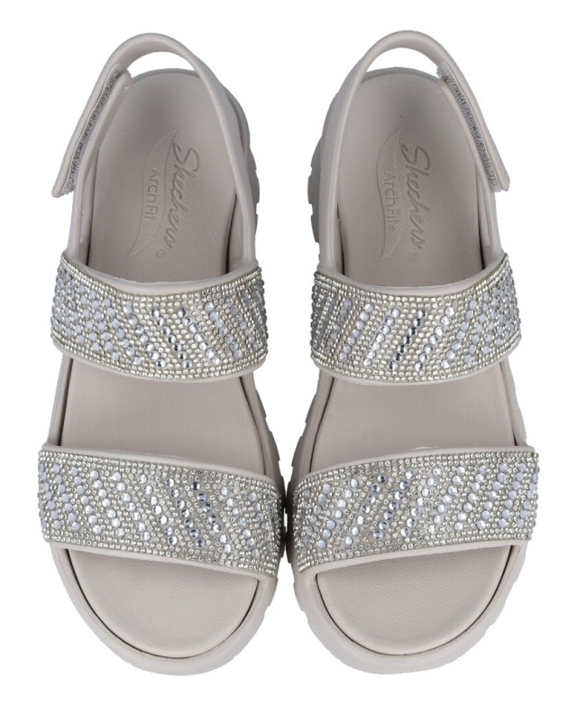 Sandalia Skechers Foamie Arch Fit Footstep 111531 Sandalia Skechers Foamie Arch Fit Footstep 111531