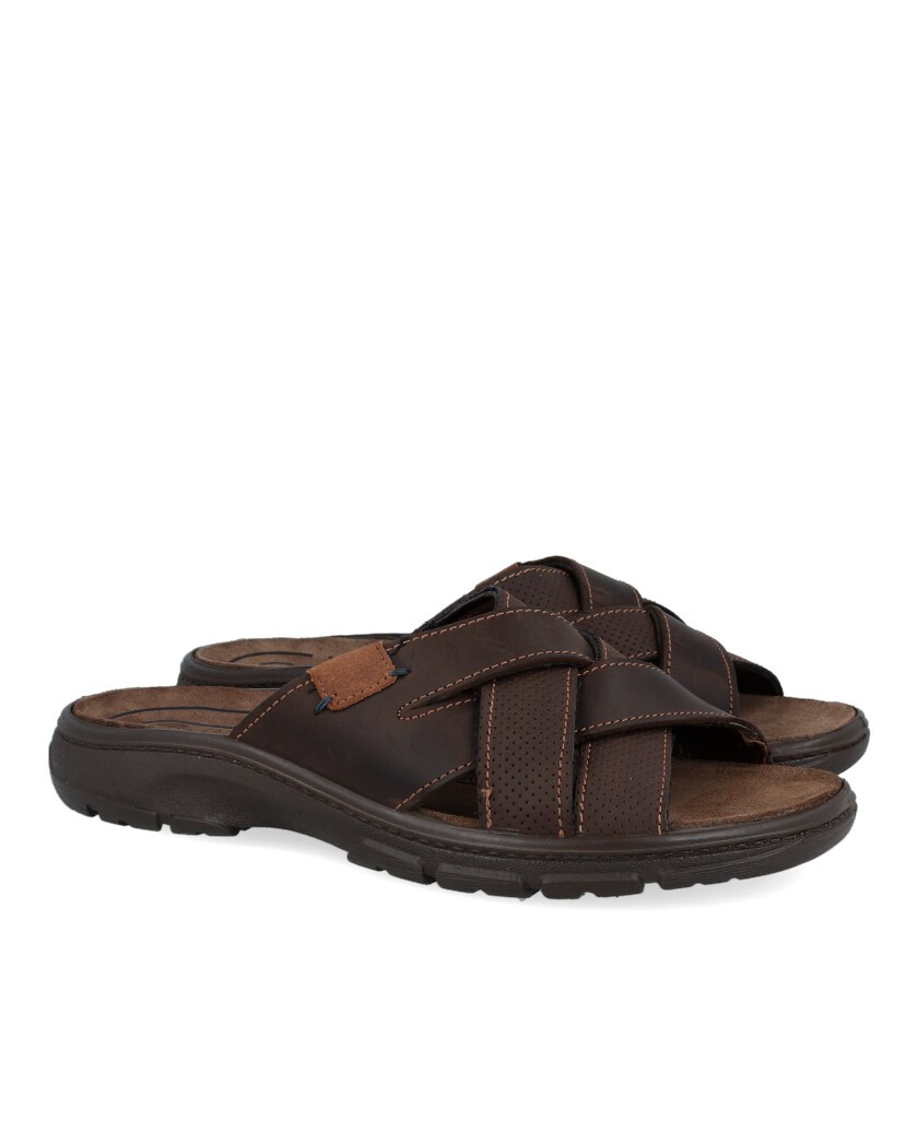 Sandalias de piel de hombre Imac 753260 3474/009