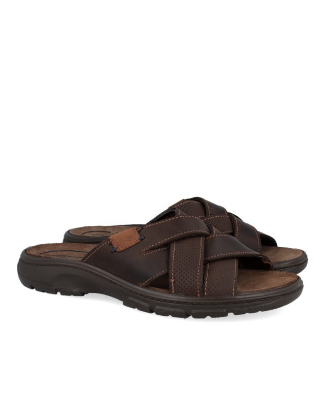 Sandalias de piel de hombre Imac 753260 3474/009 Sandalias de piel de hombre Imac 753260 3474/009