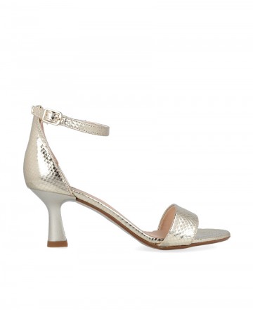 Patricia Miller 6767 Metallic Heeled Shoes