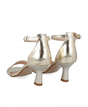 Patricia Miller 6767 Metallic Heeled Shoes