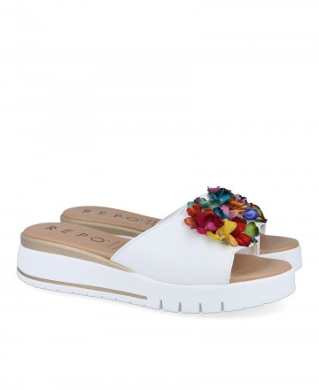 Sandalias floridas de pala Repo Phil Gatiér 81143