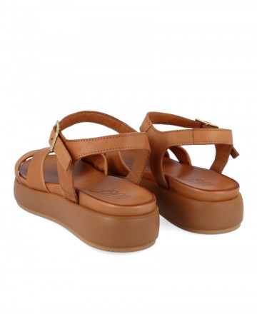 Sandalias de plataforma de piel W&F Aura 02-2521