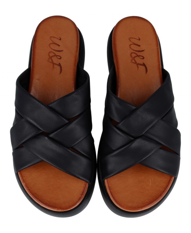 W&F Lyssa K-2 platform sandals