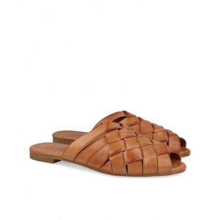 W&F Hera B-4 leather Mule sandal