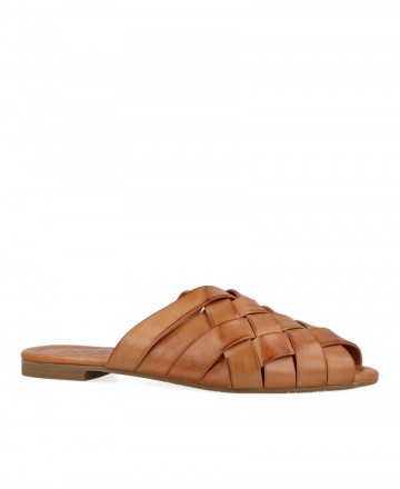 W&F Hera B-4 leather Mule sandal
