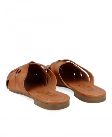 W&F Hera B-4 leather Mule sandal