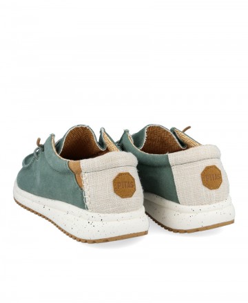 Sporty moccasins with laces Pitas Nías