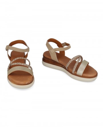 Mustang Daniela 54477 low wedge sandals