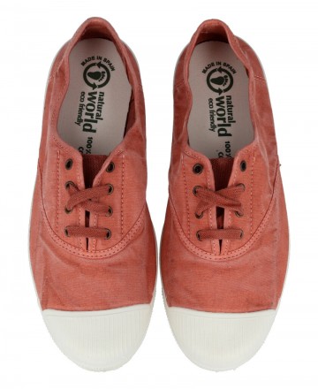 Canvas sneakers Natural World Old Lavanda 102E