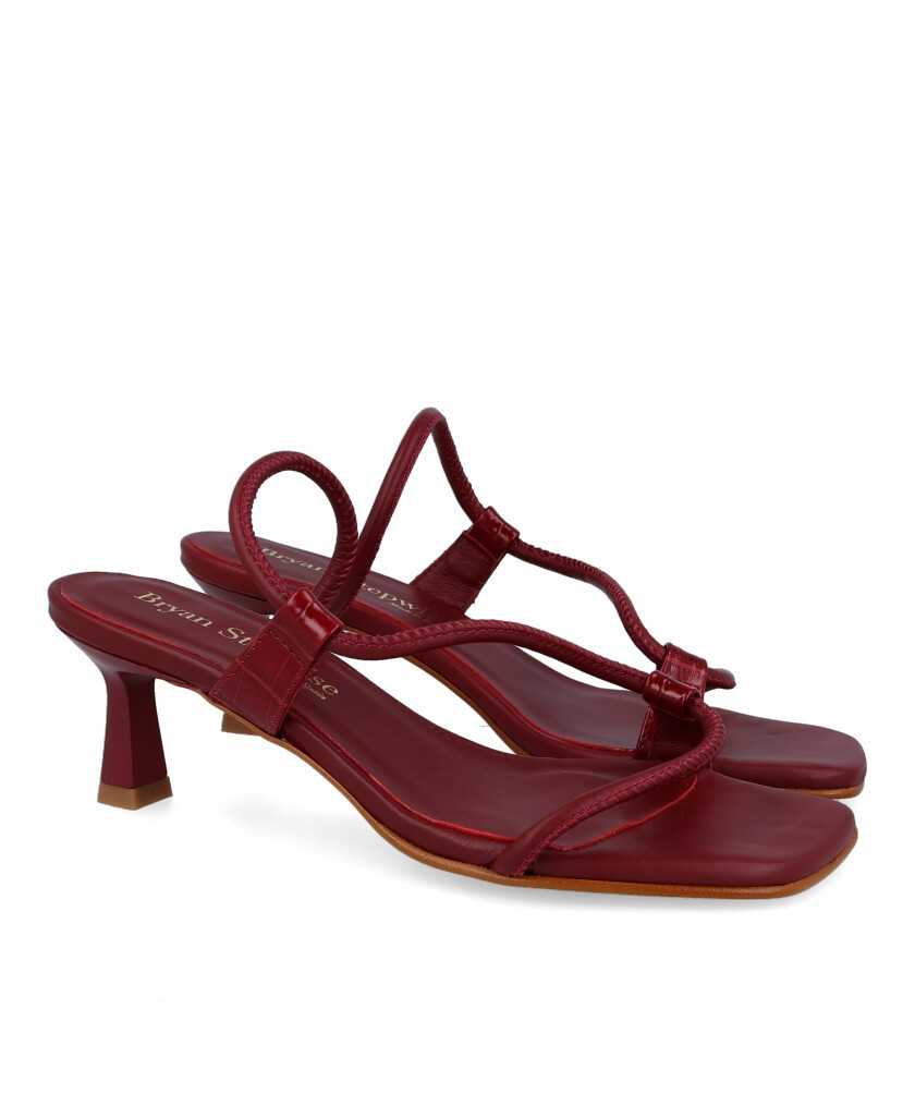 Sandalias de tacón con tiras Bryan Ares 6602