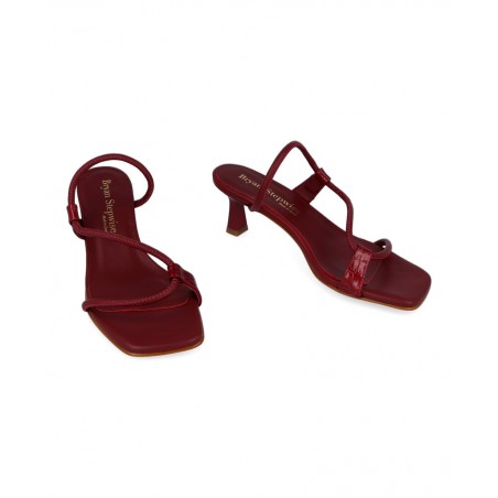 Strappy Heeled Sandals Bryan Ares 6602