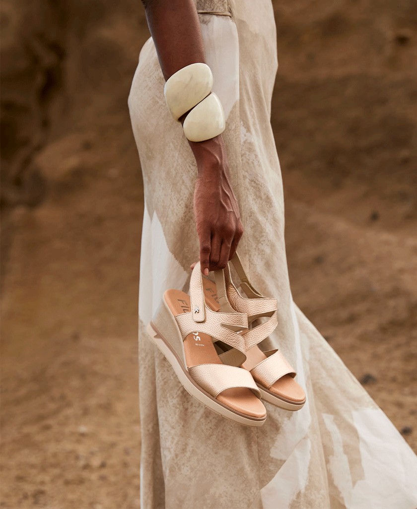 Fluchos F1973 wedge sandals