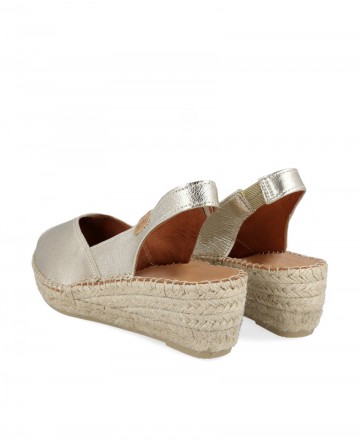 Alpargata de piel peep toe Toni Pons Bernia-P