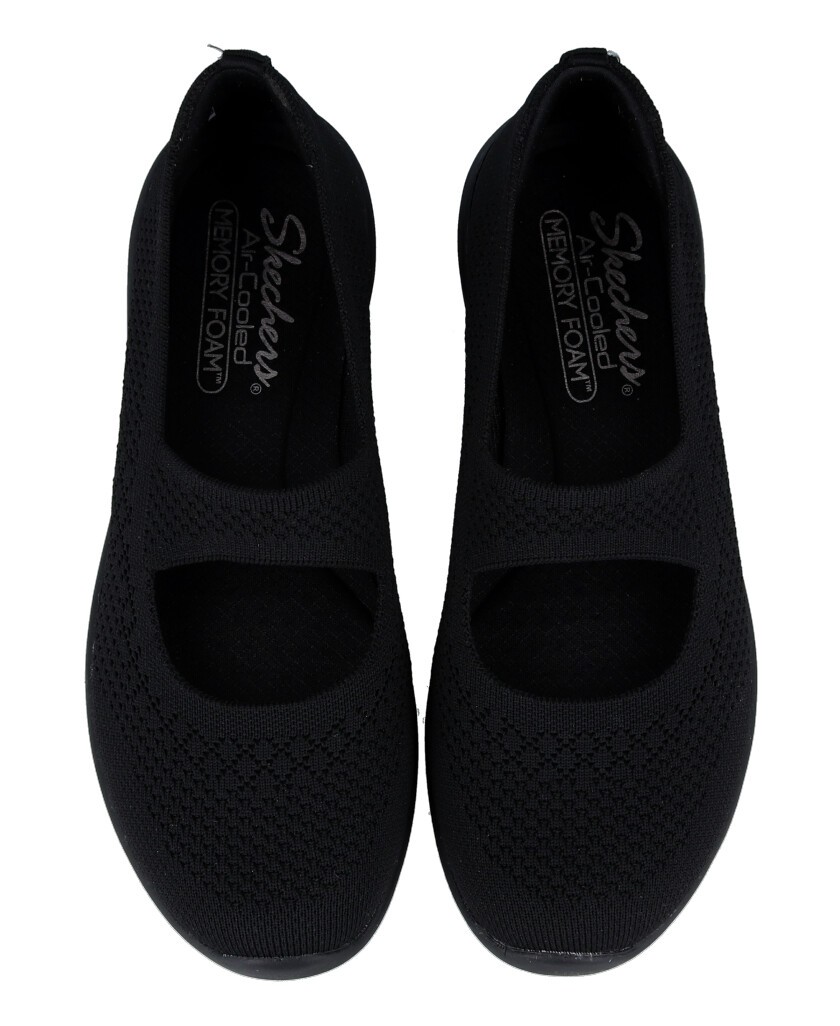 Merceditas elásticas negras Skechers Arya 158989