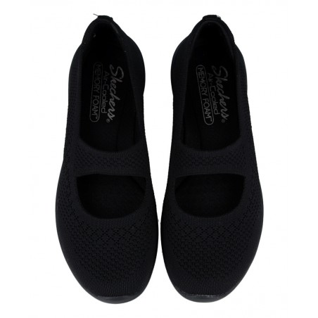 Merceditas elásticas negras Skechers Arya 158989