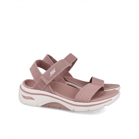 Sandalias rosas Skechers 140874 Go Walk 2.0