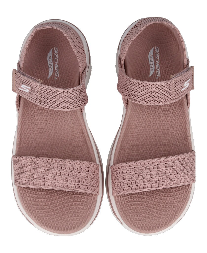 Sandalias rosas Skechers 140874 Go Walk 2.0
