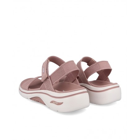 Skechers 140874 Go Walk 2.0 pink sandals