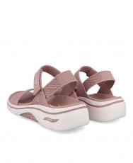 Skechers 140874 Go Walk 2.0 pink sandals