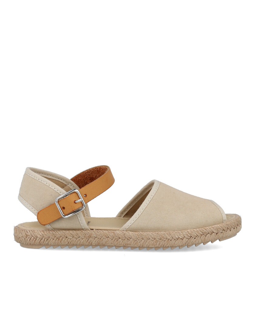 Sandalia beige de niña Vulladi 7355