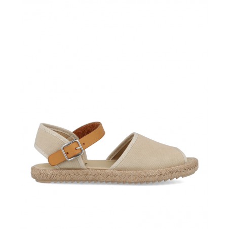 Sandalia beige de niña Vulladi 7355