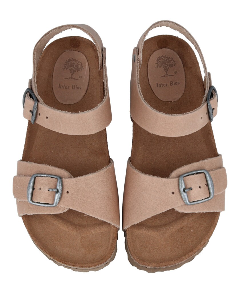 Interbios 7148-N Taupe Girl's Sandals