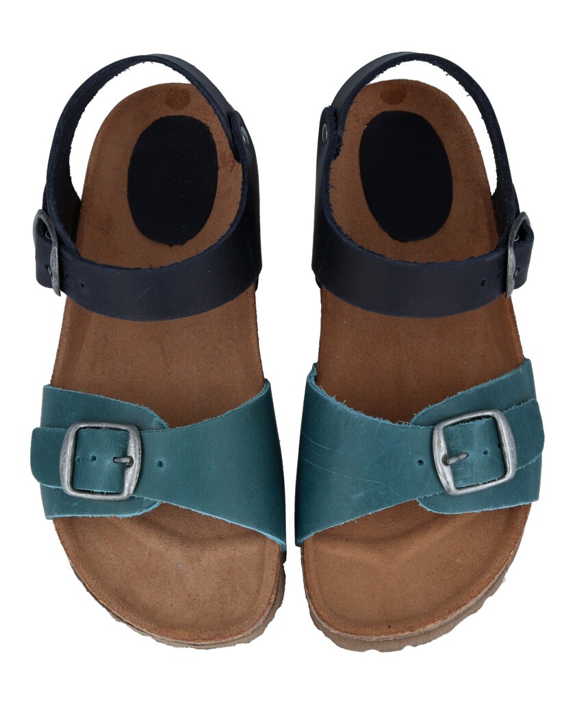 Sandalias azul marino de niña Inter-Bios 7148-N