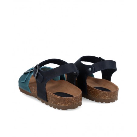 Sandalias azul marino de niña Inter-Bios 7148-N