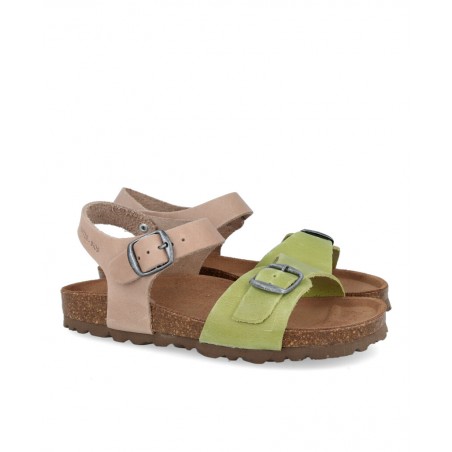 Sandalias bicolor para niña Inter-Bios 7148-N