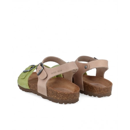 Sandalias bicolor para niña Inter-Bios 7148-N