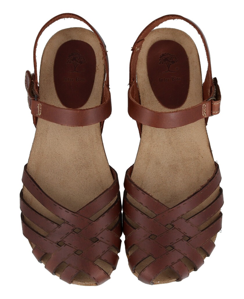 Interbios 4479 Brown Strappy Sandals