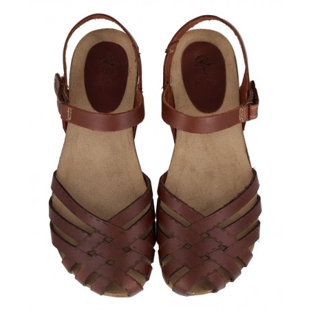 Interbios 4479 Brown Strappy Sandals