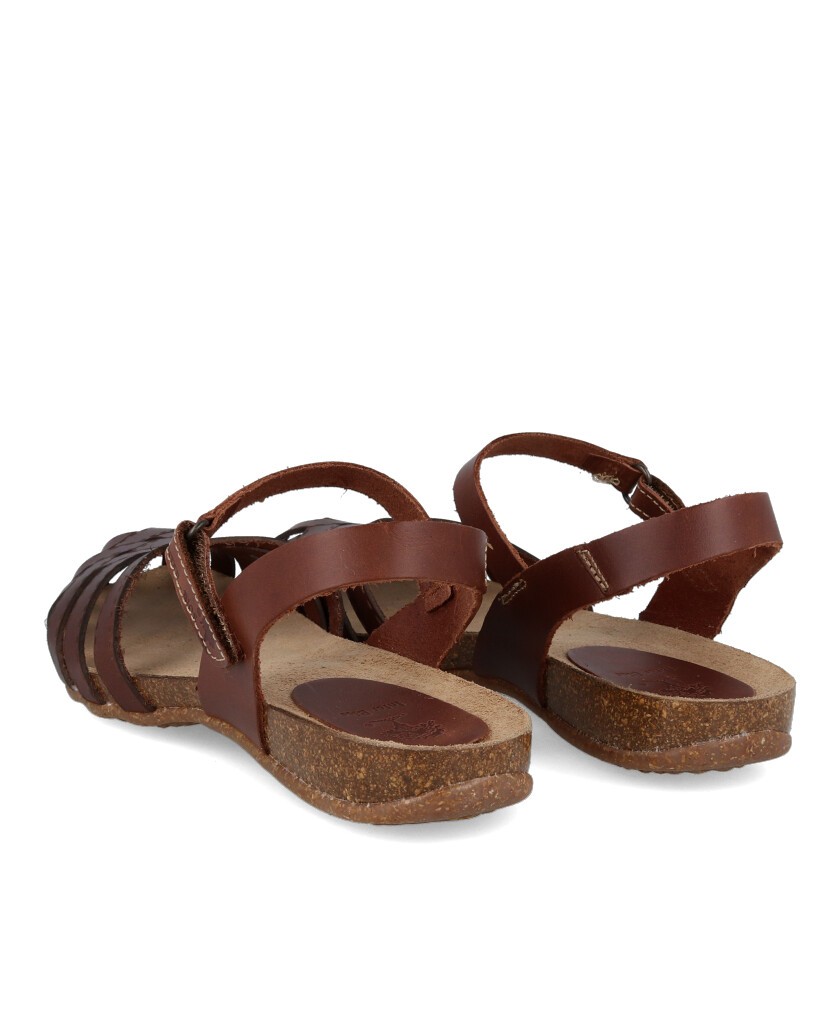 Interbios 4479 Brown Strappy Sandals