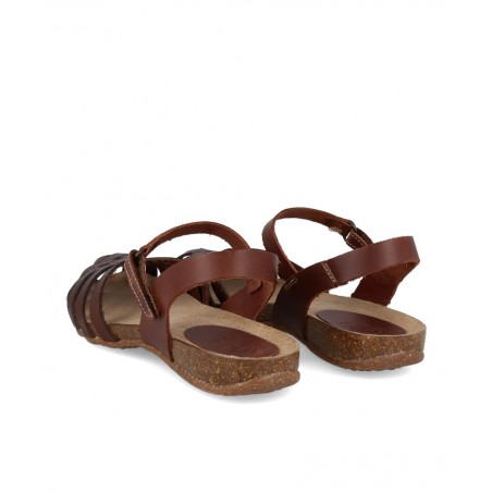 Interbios 4479 Brown Strappy Sandals