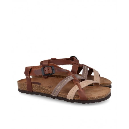 Interbios 7178 Brown Toned Bio Sandals