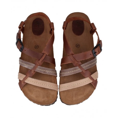 Interbios 7178 Brown Toned Bio Sandals