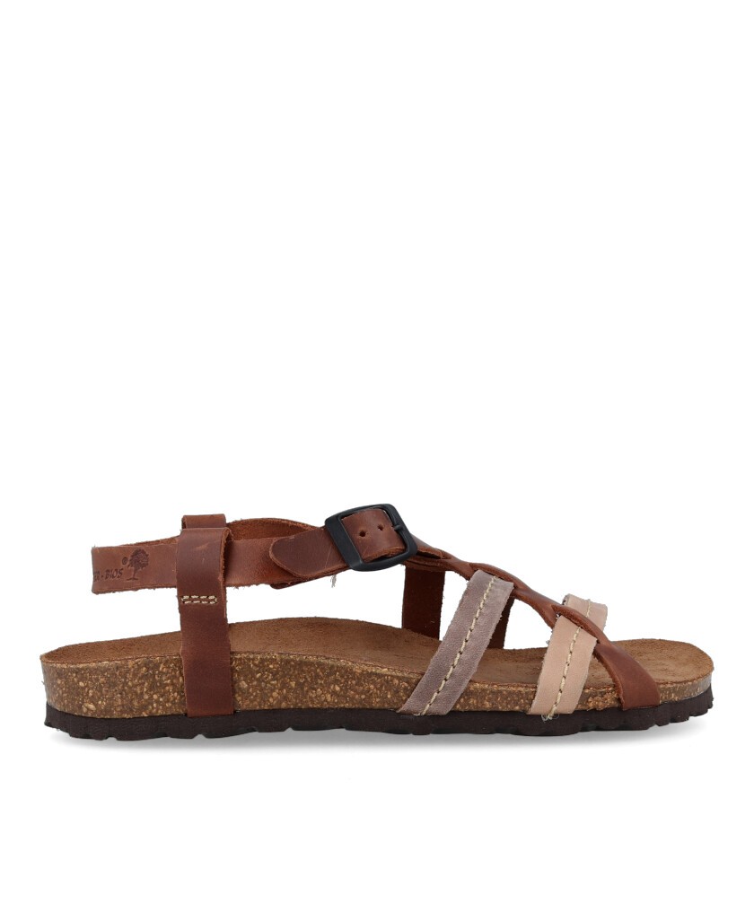 Interbios 7178 Brown Toned Bio Sandals
