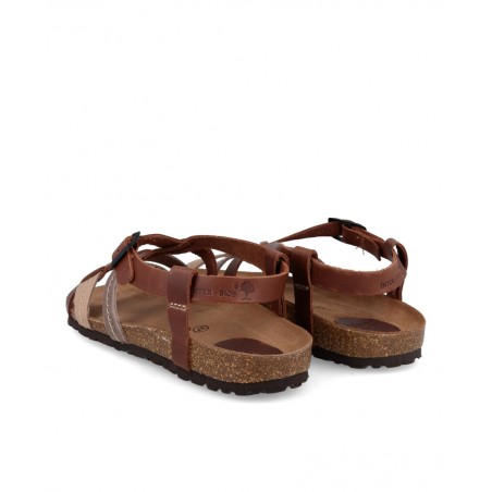 Interbios 7178 Brown Toned Bio Sandals