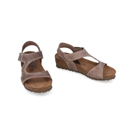 Interbios 5316 Leather Wedge Bio Sandals