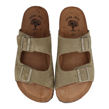 Interbios 9560 Double Buckle Bio Sandals