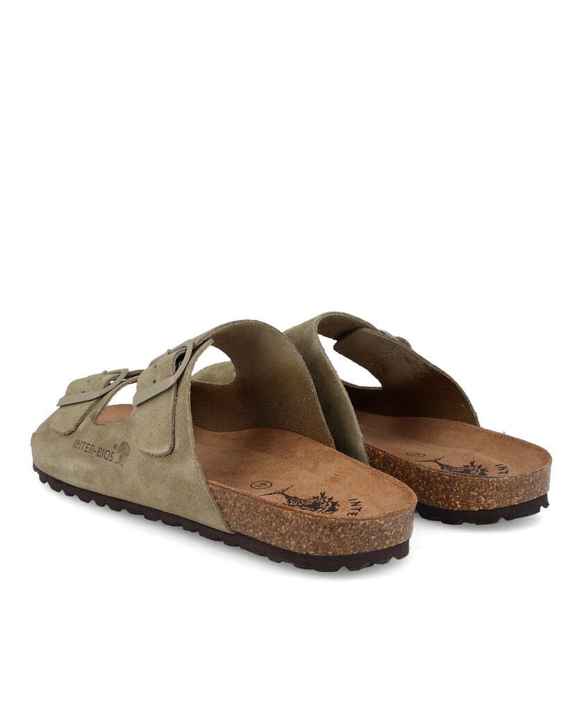 Interbios 9560 Double Buckle Bio Sandals
