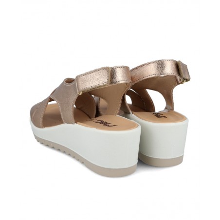 Metallic wedge sandal Imac 757510 26745/013