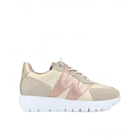 Zapatillas casual con cuña Wonders Oslo A2464
