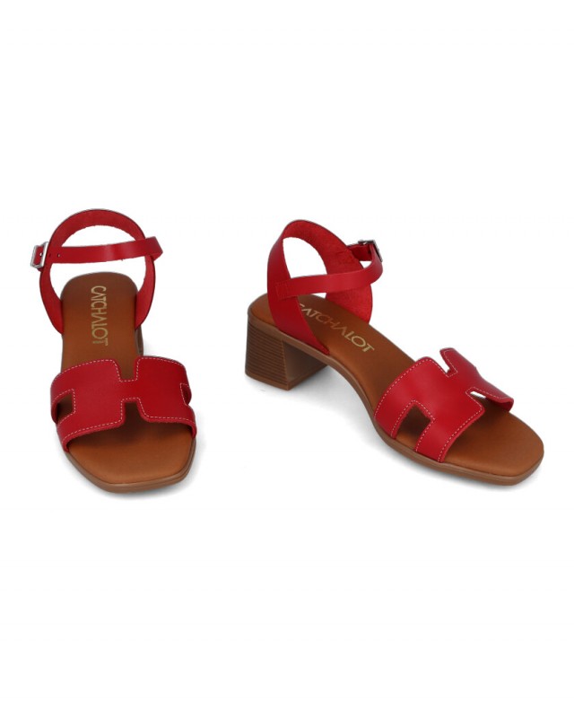 Catchalot 5611 low heel sandals