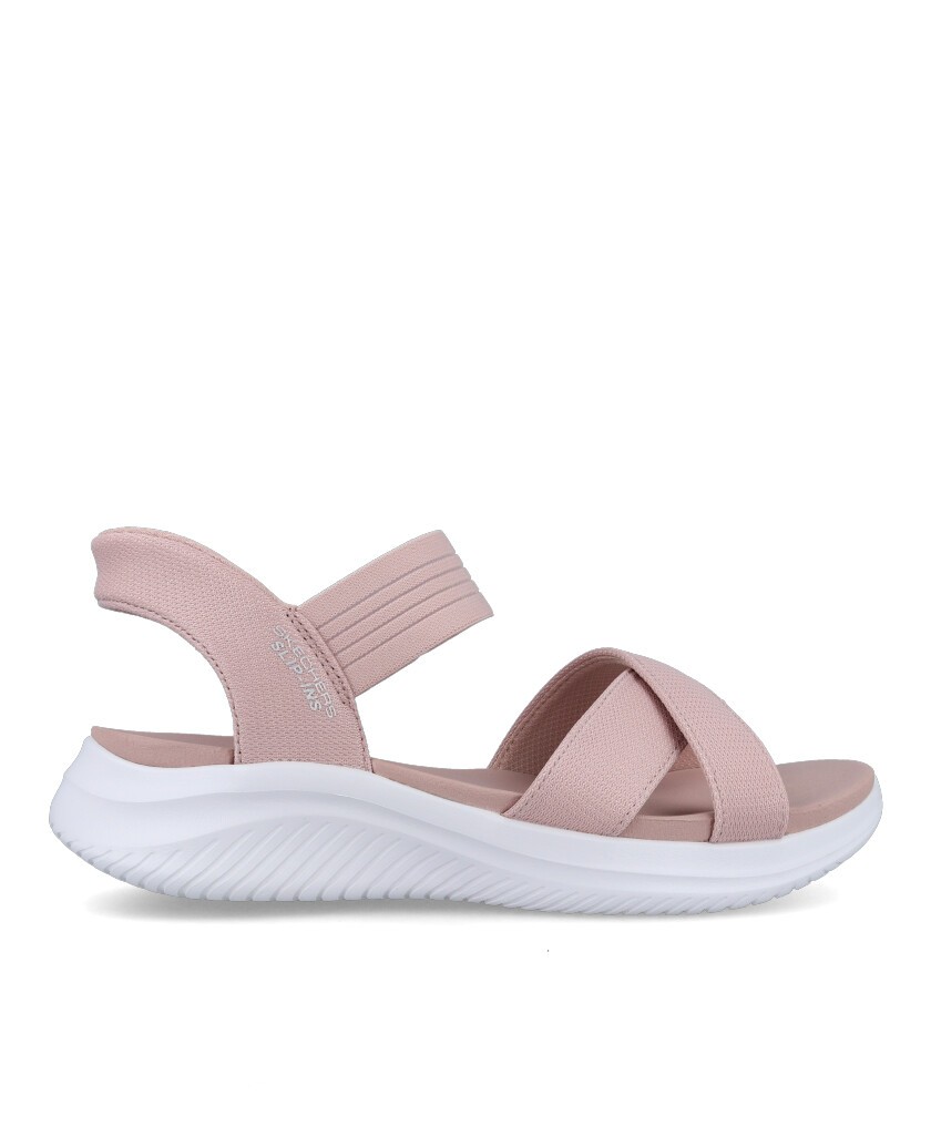 Sandalias Rosas Skechers Slip-Ins: Ultra Flex 3.0