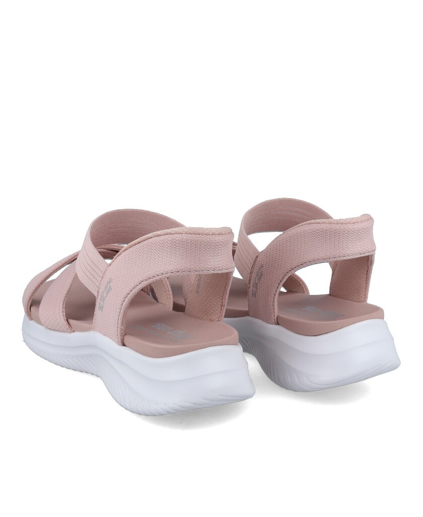 Pink Skechers Slip-Ins Sandals: Ultra Flex 3.0