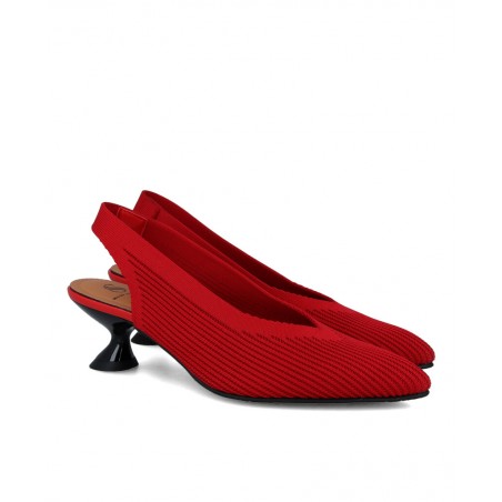 h2Zapato de salon de color rojo Miss Elastic 76626 h2 pDeslumbra con el vibrante Zapato de salon rojo Miss Elastic 76626 una fu